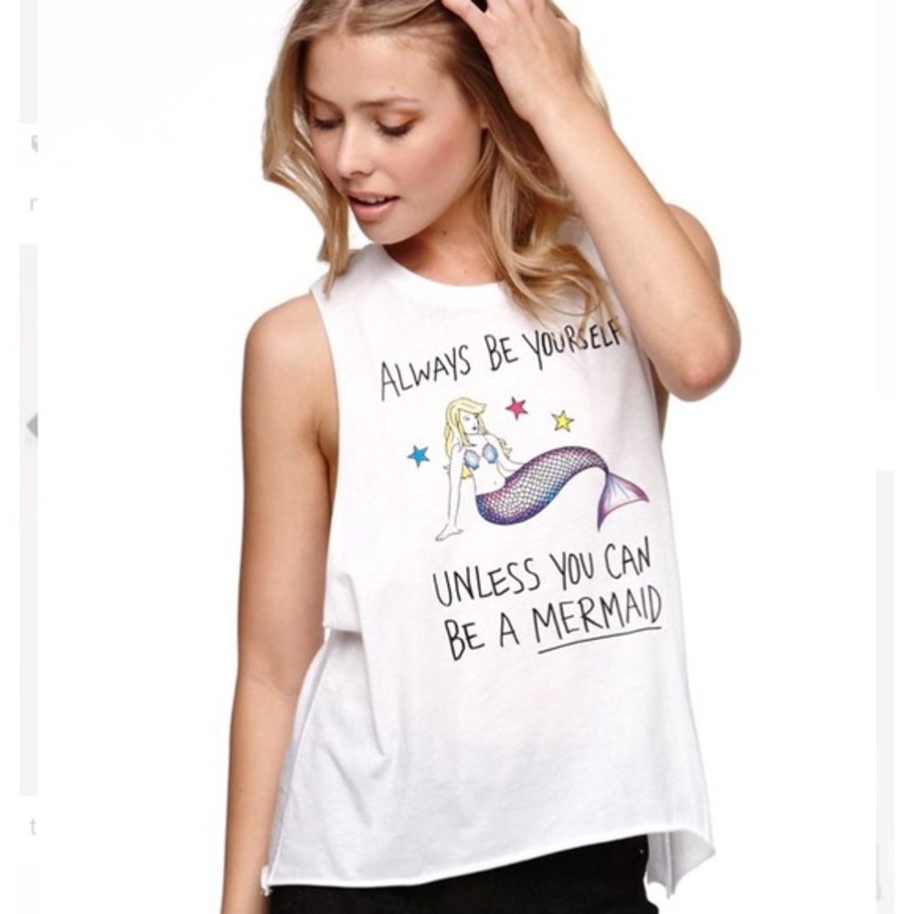Riot Society Mermaid Muscle Tee